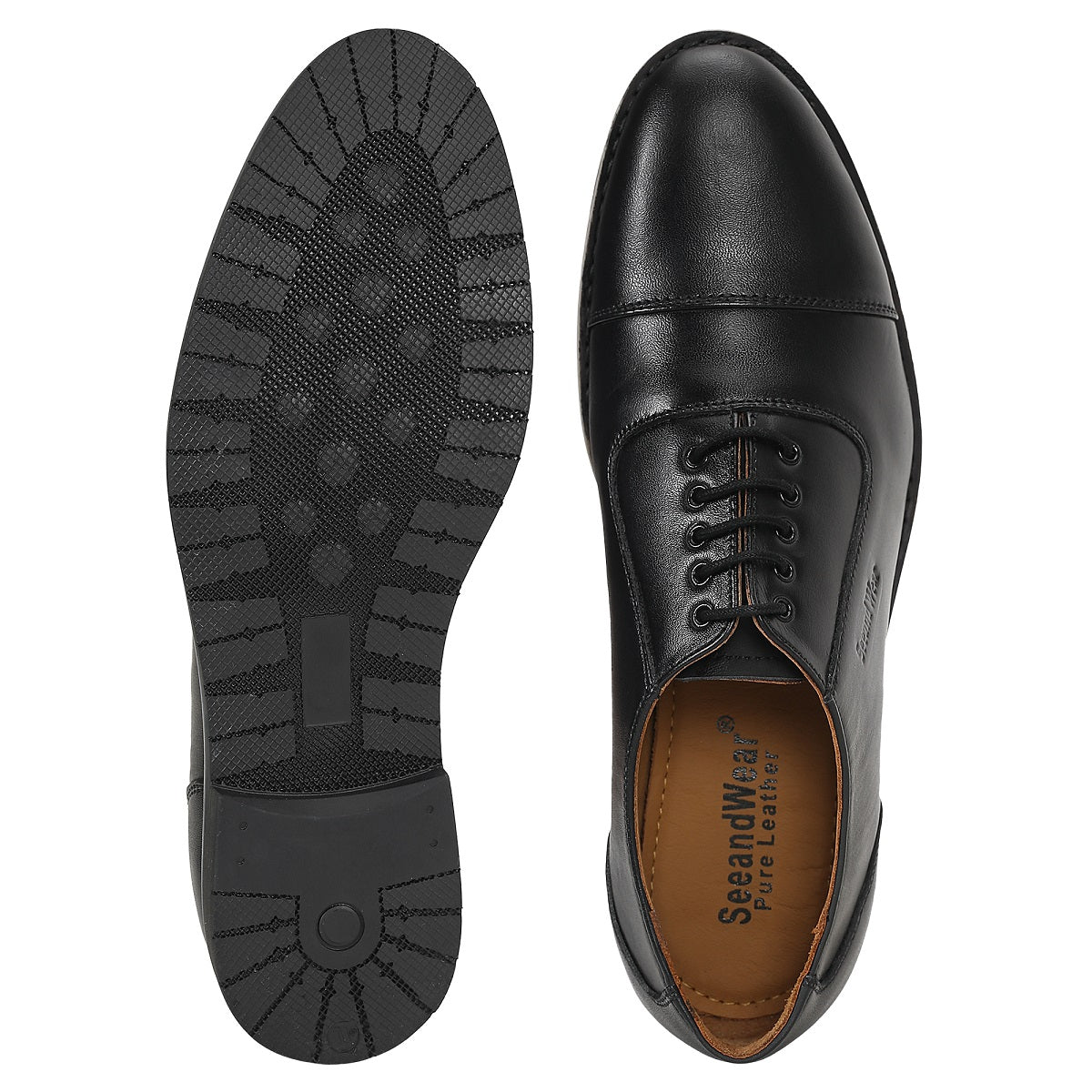 Classic Oxford Leather Formal Shoes - SeeandWear