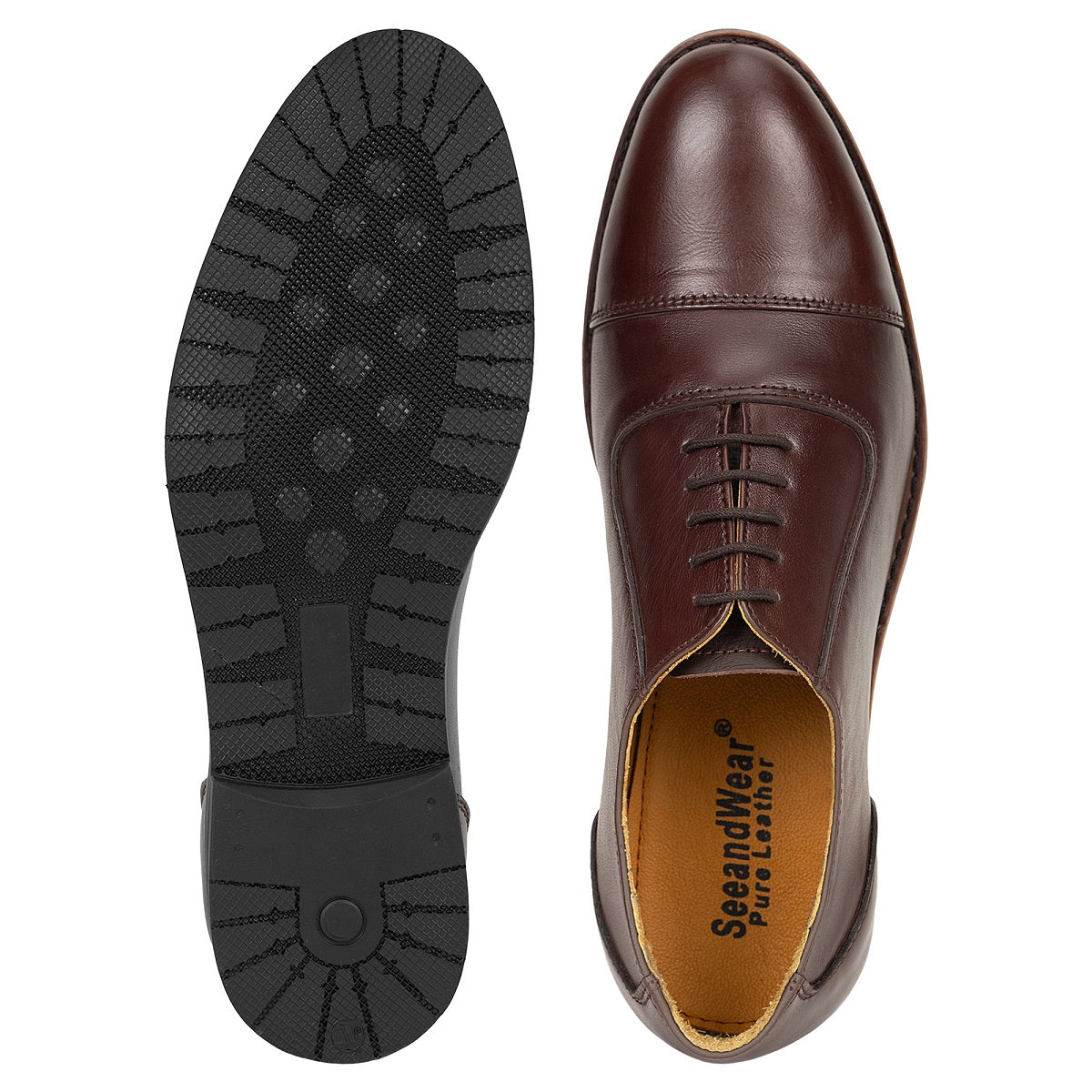 Classic Oxford Leather Formal Shoes - Defective - SeeandWear