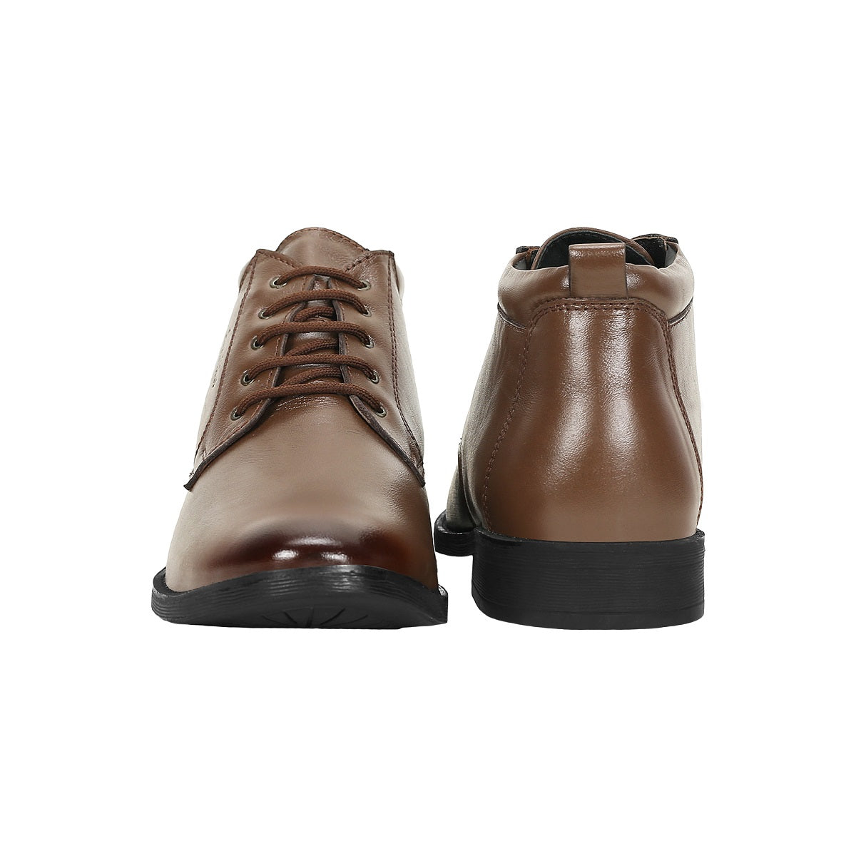 Leather Ankle Boots - SeeandWear