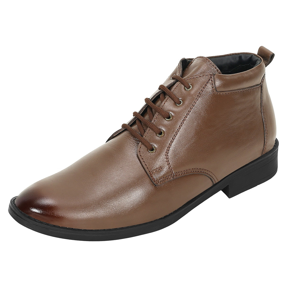 Leather Ankle Boots - SeeandWear