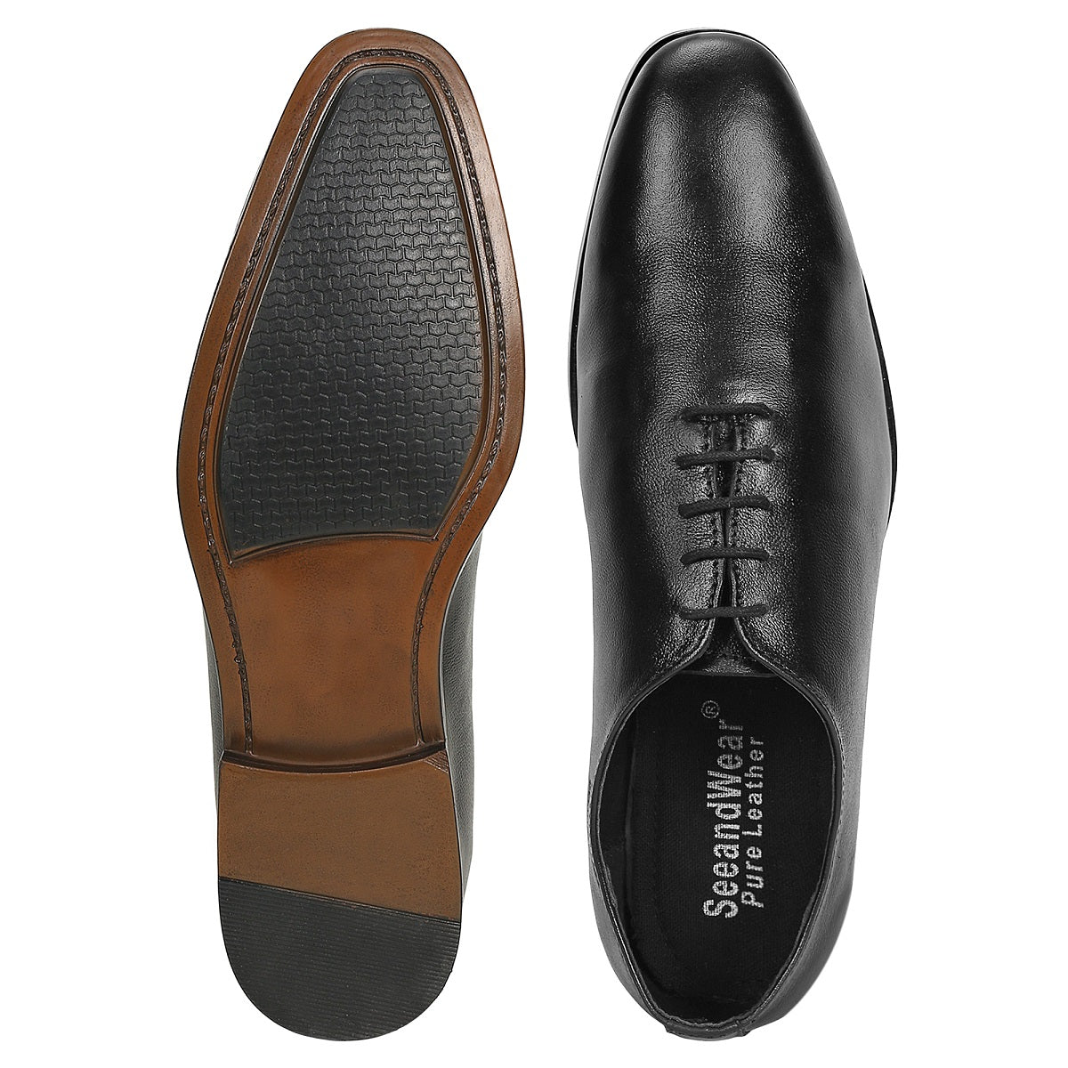 Wholecut Leather formal Shoes - SeeandWear
