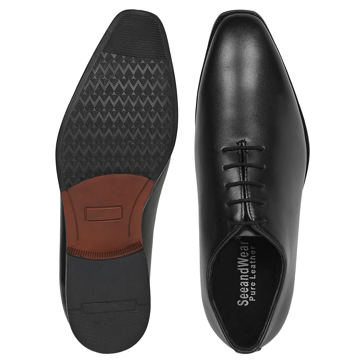 Wholecut Leather formal Shoes - SeeandWear