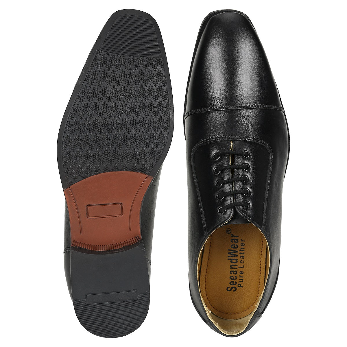 Oxford Leather Formal Shoes - Defective - SeeandWear