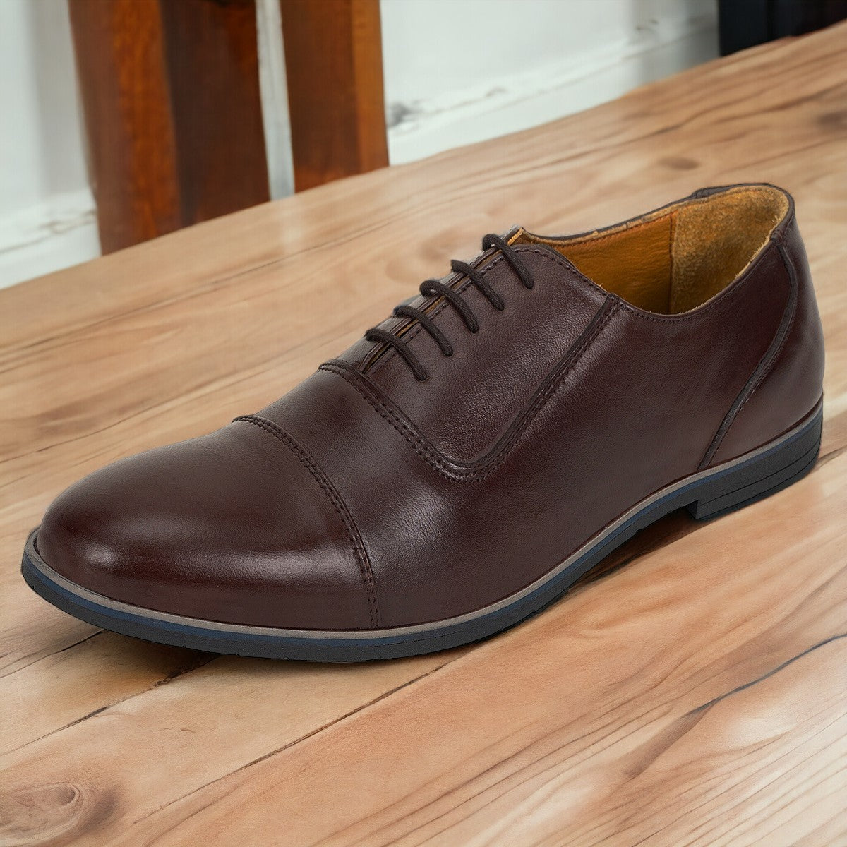 Oxford Leather Formal Shoes - Main Image