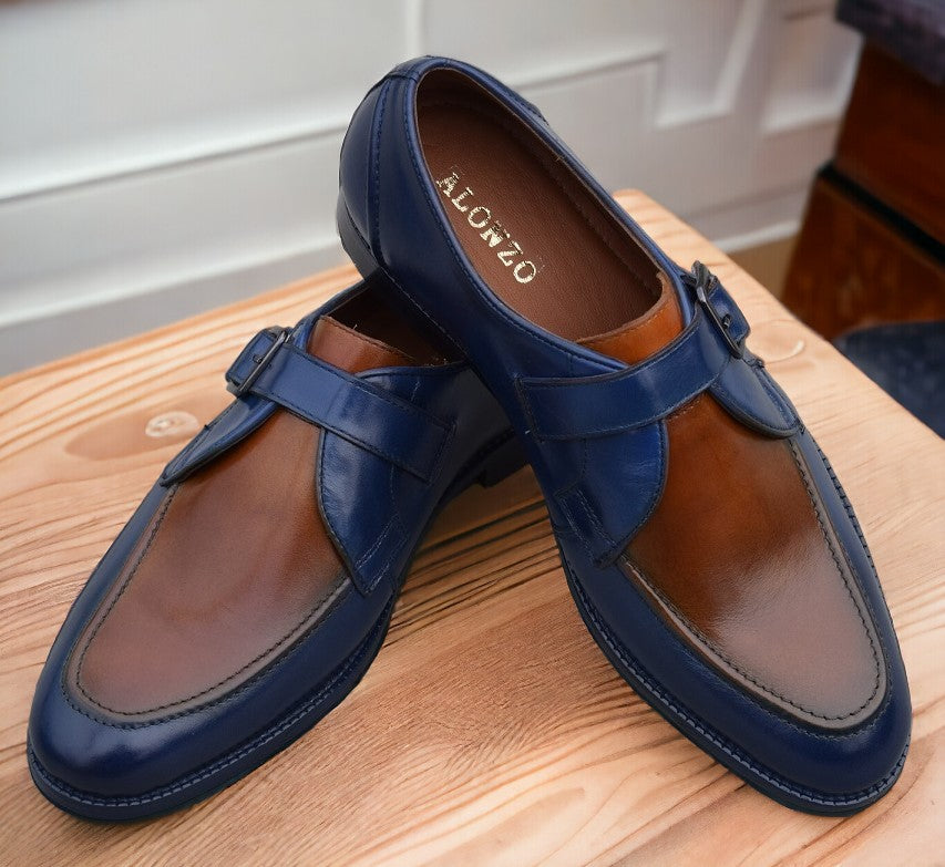 Alexis Handmade Luxury Shoes - Monk Strap - SeeandWear