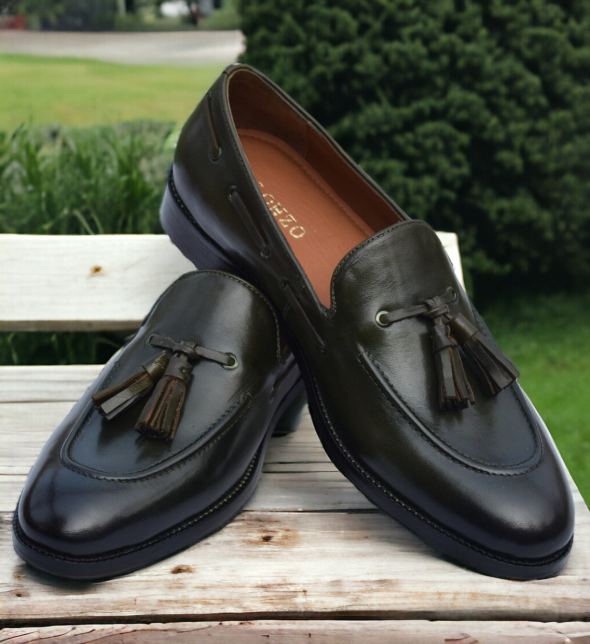 Marcos Green Handmade Shoes - SeeandWear