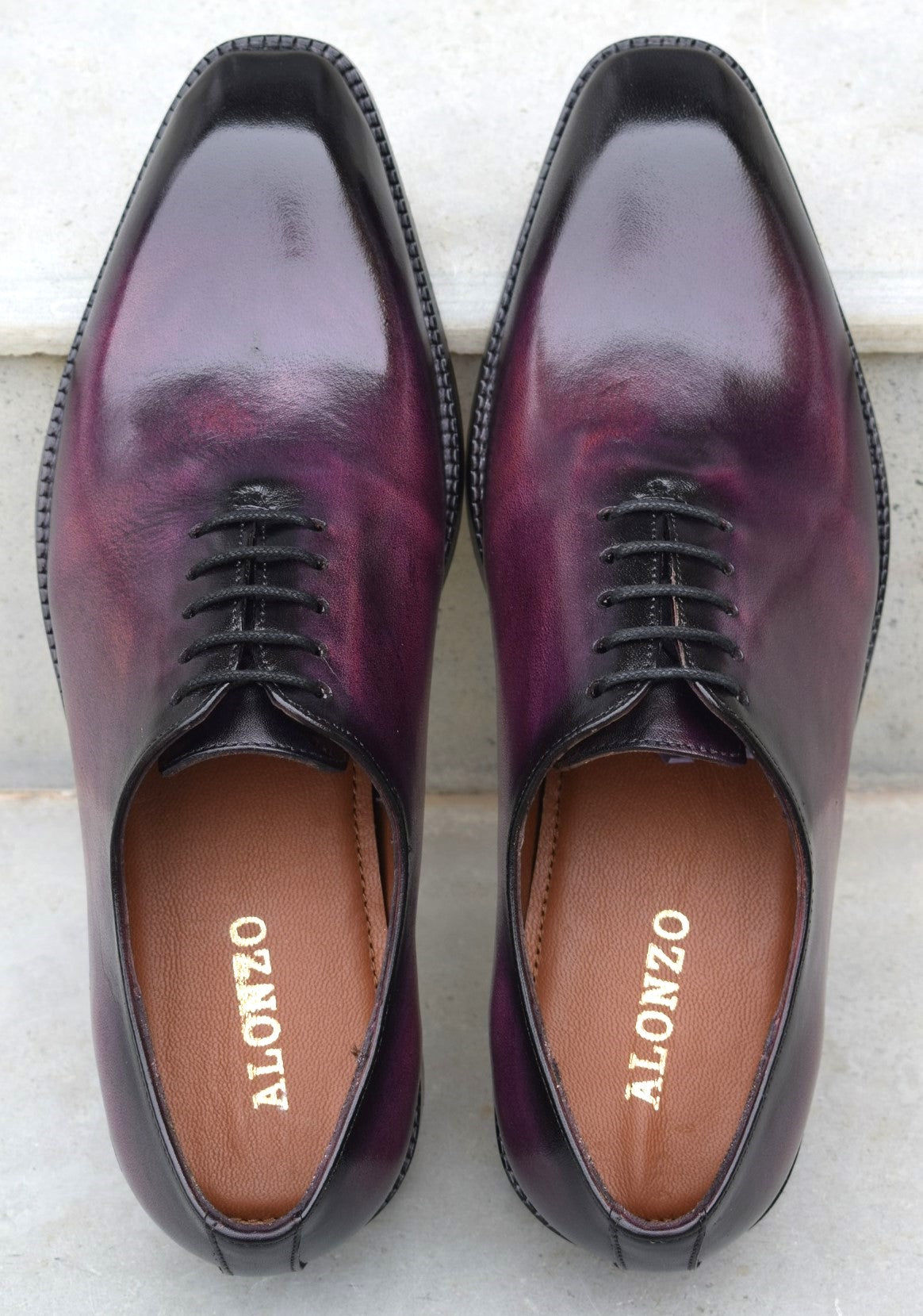 Greyson Wholecut Leather Sole Shoes - SeeandWear