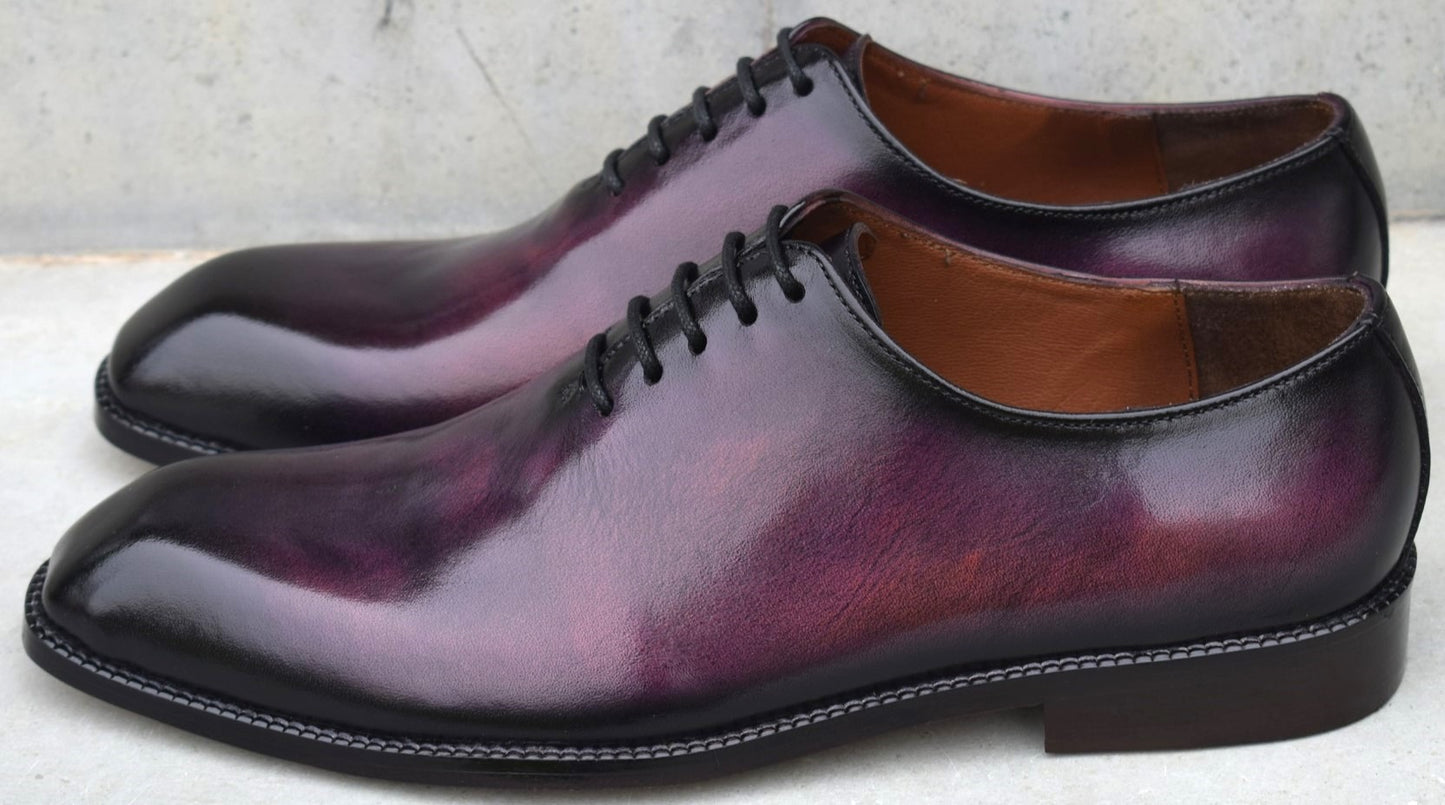 Greyson Wholecut Leather Sole Shoes - SeeandWear