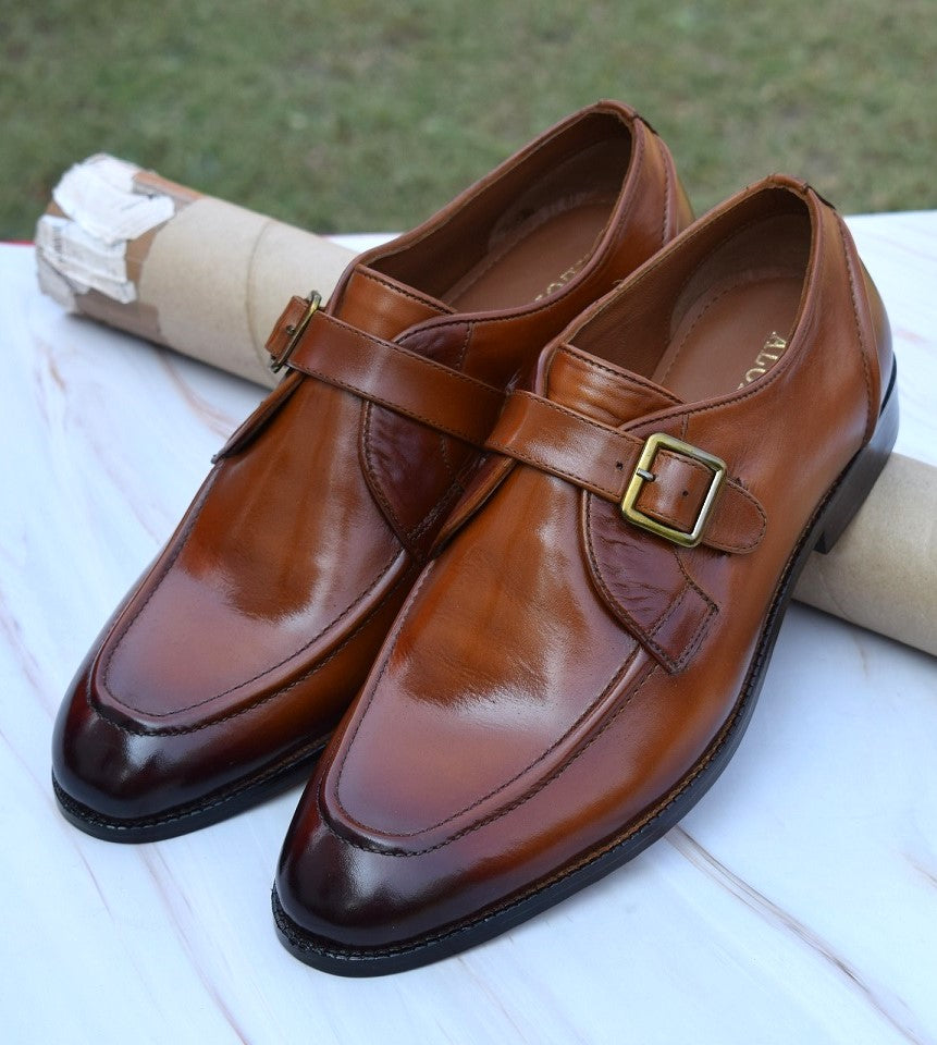 Alexis Handmade Luxury Shoes - Monk Strap - SeeandWear