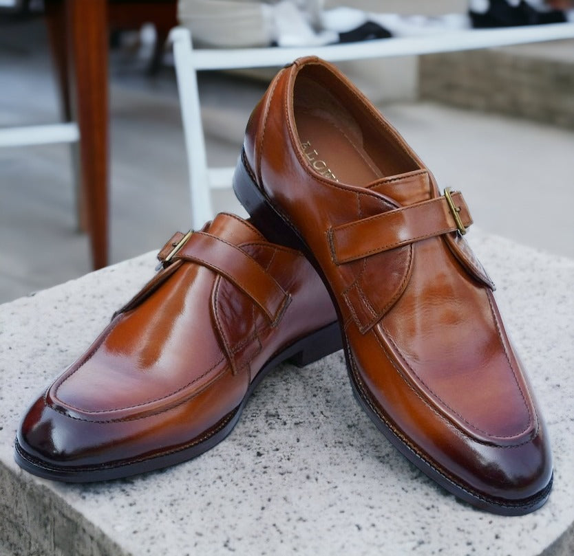 Alexis Handmade Luxury Shoes - Monk Strap - SeeandWear