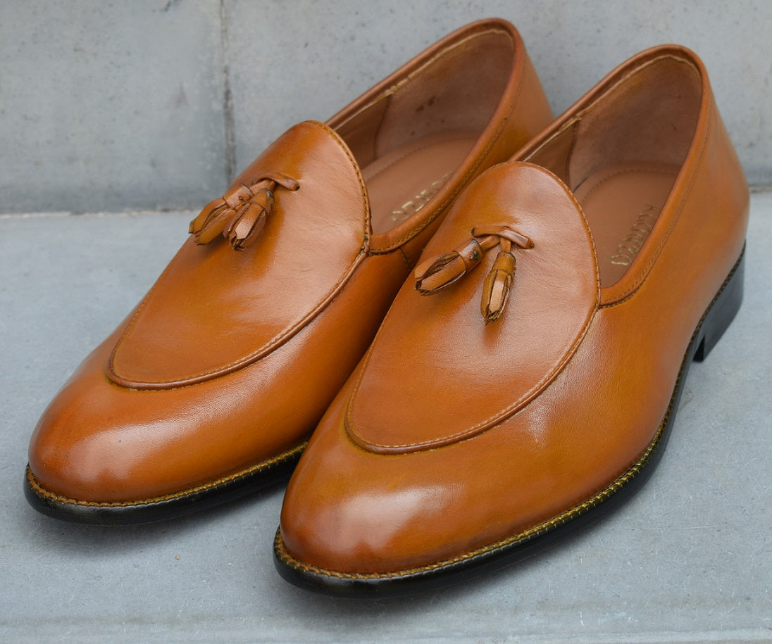 Adam Handmade Leather Loafer Shoes