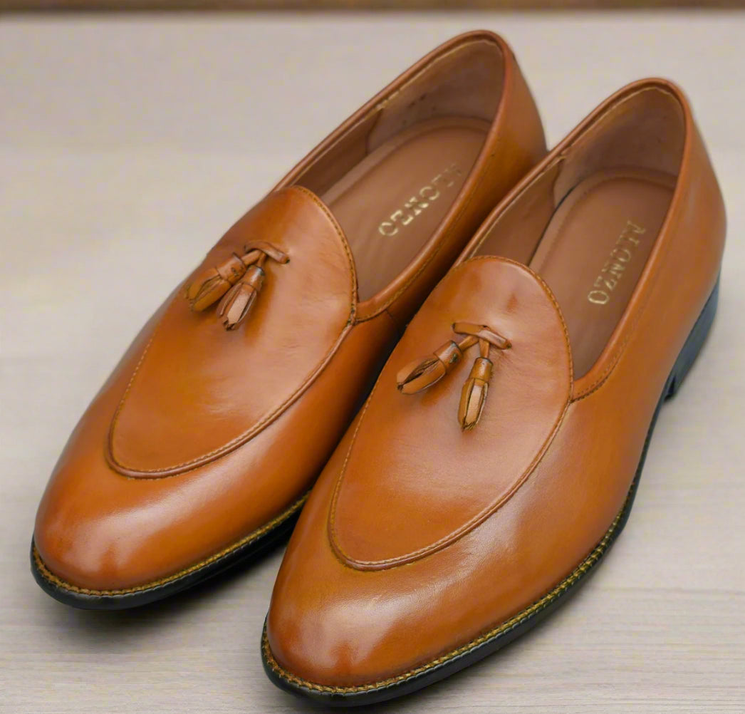 Adam Handmade Leather Loafer Shoes