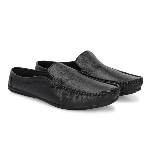 SeeandWear Open Back Leather Loafer - SeeandWear