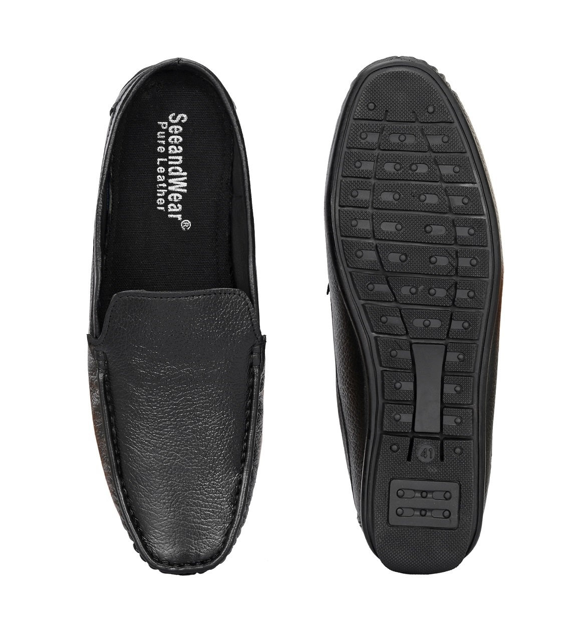 SeeandWear Open Back Leather Loafer - SeeandWear