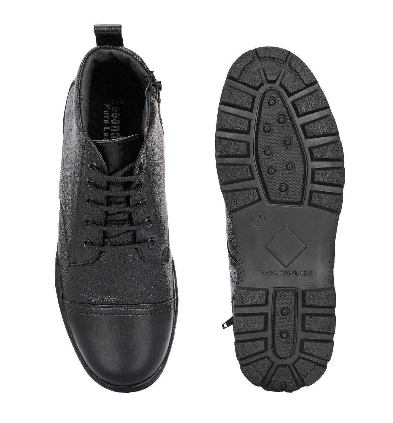 Zip Boots For Men - Defective - SeeandWear