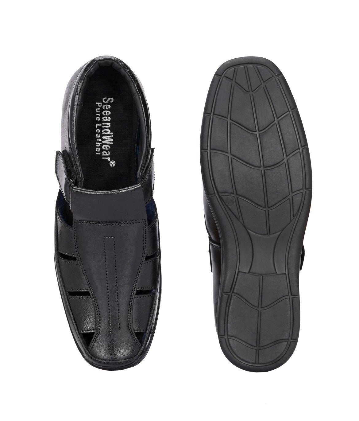 SeeandWear leather Roman Sandals for Men - SeeandWear