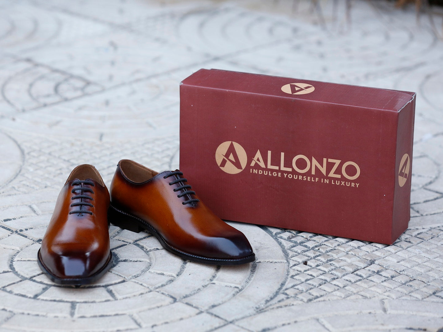 Greyson Wholecut Leather Sole Shoes - SeeandWear
