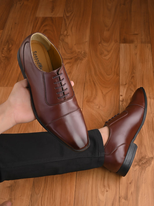 Oxford BrownHandmade Shoes - SeeandWear