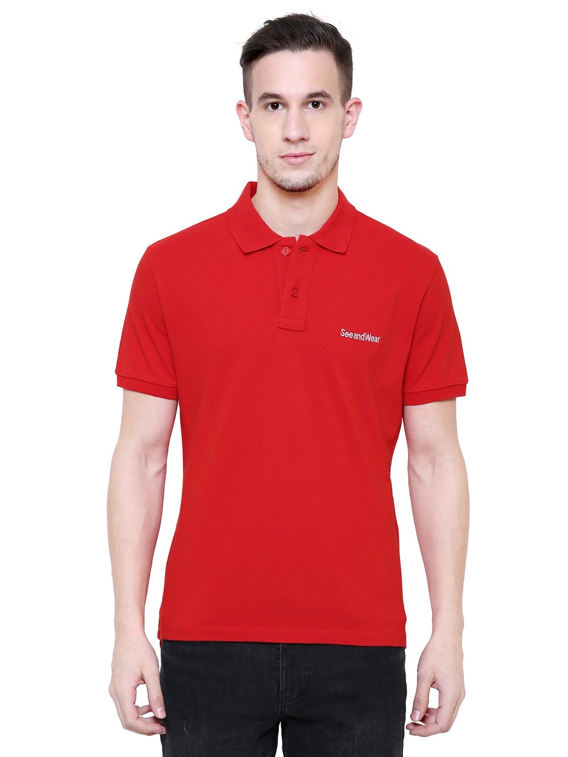 SeeandWear Men's Polo Collar T-Shirt - SeeandWear