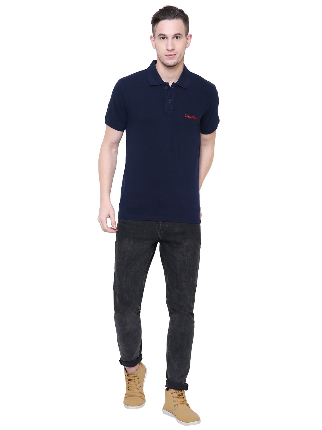 SeeandWear Men's Polo Collar T-Shirt - SeeandWear