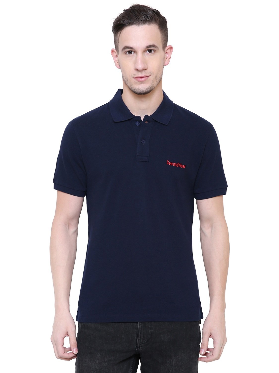 SeeandWear Men's Polo Collar T-Shirt - SeeandWear