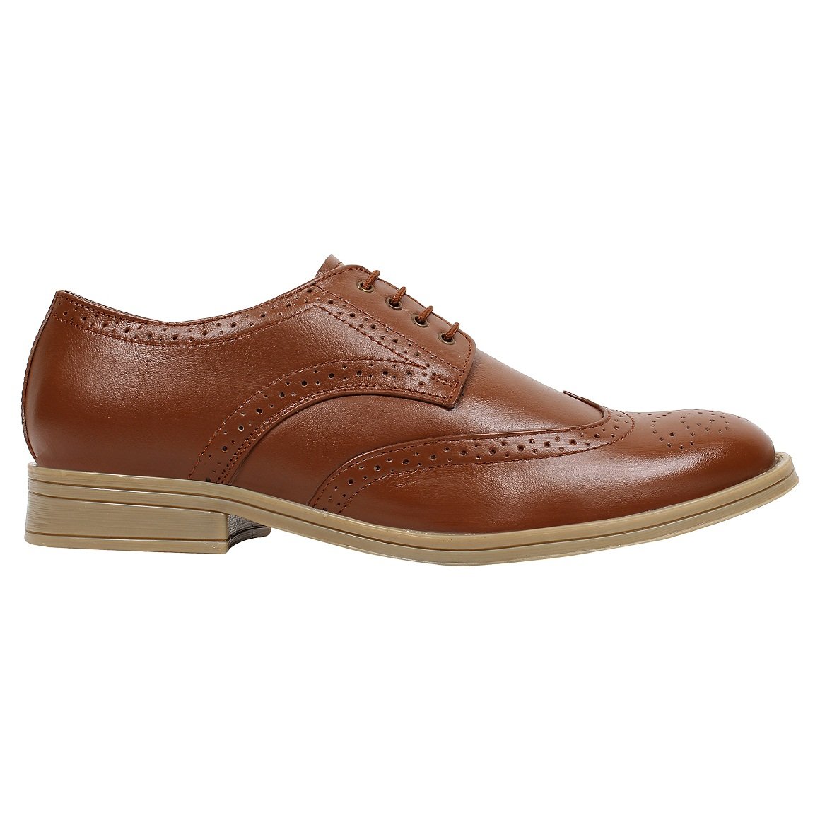 SeeandWear Tan Best Brogue Shoes For Men - SeeandWear