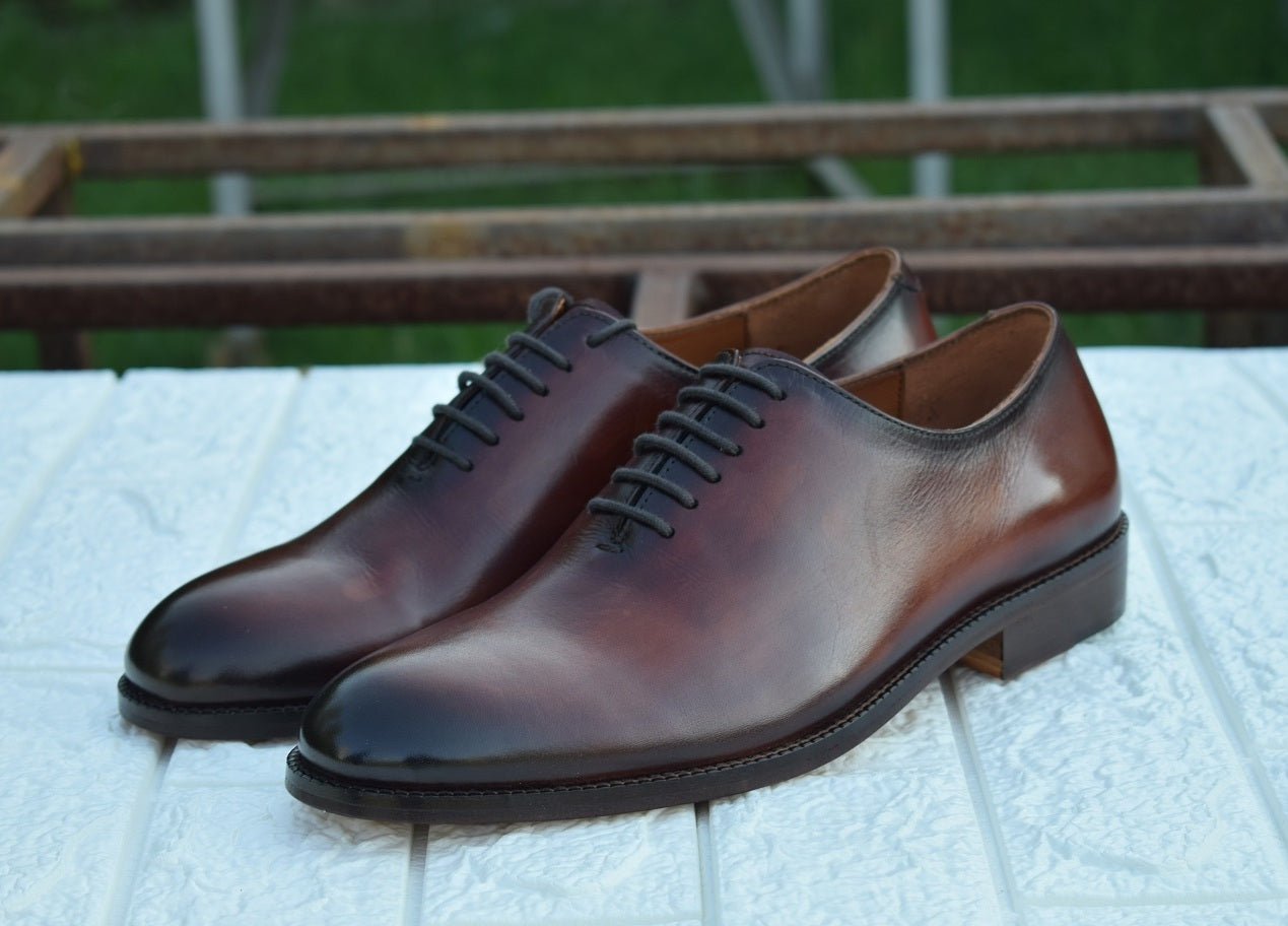 Evan Wholecut Handamade Leather Shoe - SeeandWear