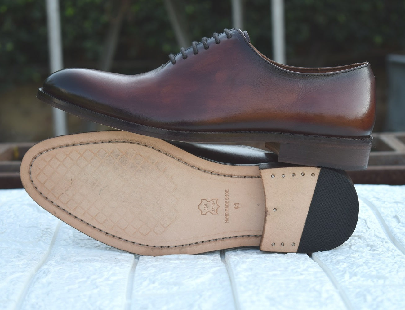 Evan Wholecut Handamade Leather Shoe