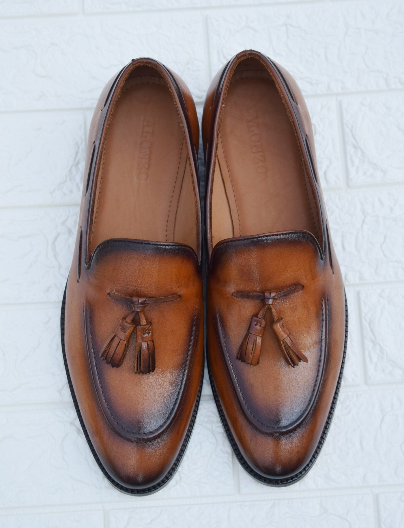 Kasper Handmade Leather Sole Loafers - SeeandWear