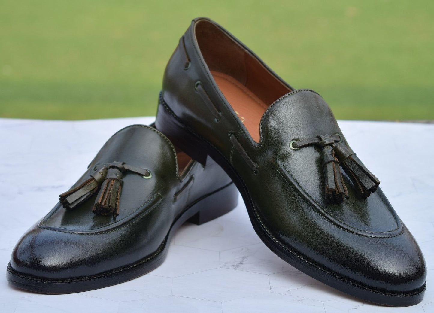Marcos Green Handmade Shoes - SeeandWear