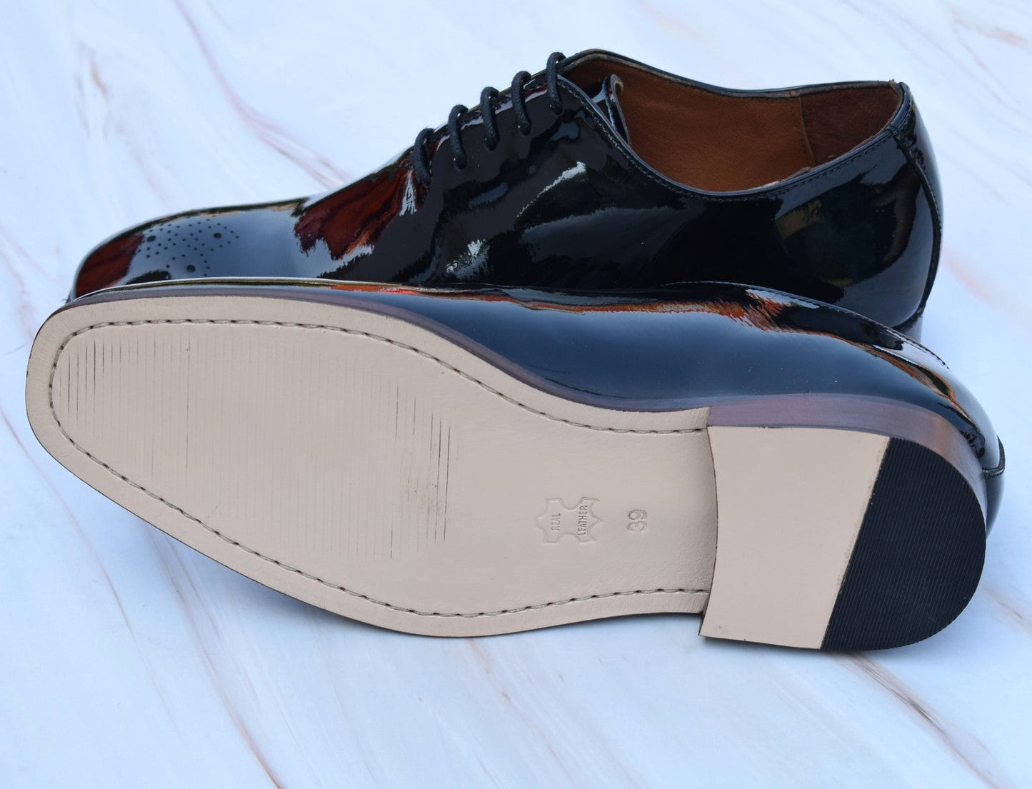Robert Patent Leather Shoes - SeeandWear