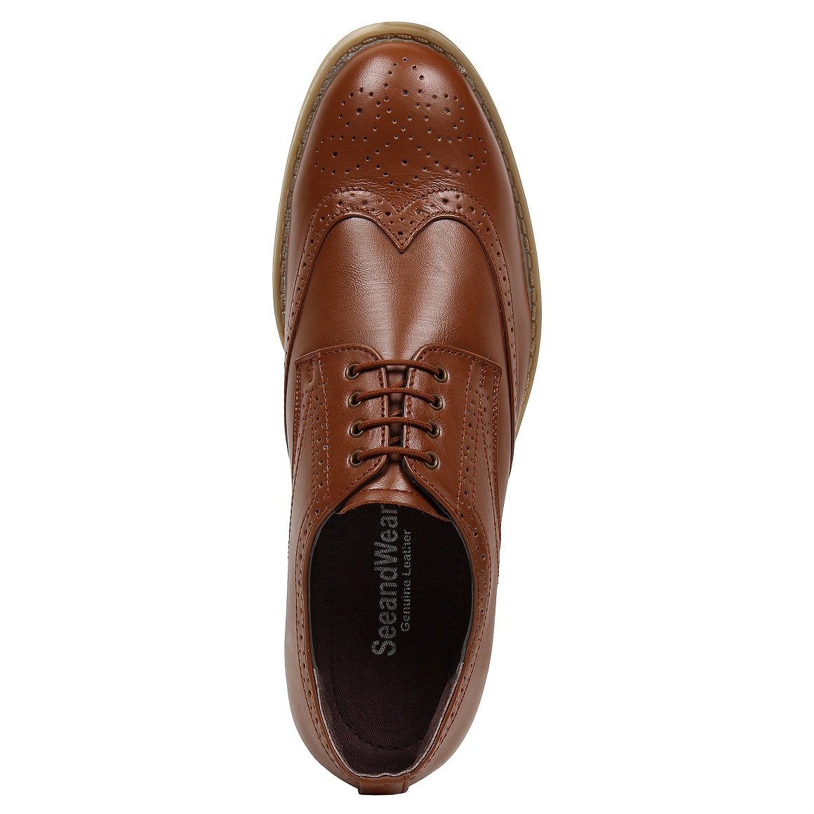 SeeandWear Tan Best Brogue Shoes For Men - SeeandWear