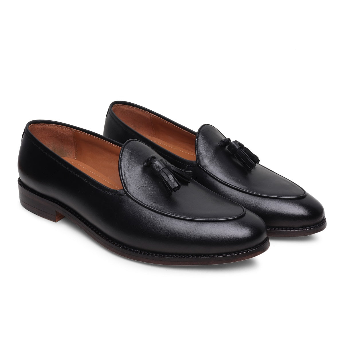 Lorenzo Tassel Leather Sole Shoes - SeeandWear
