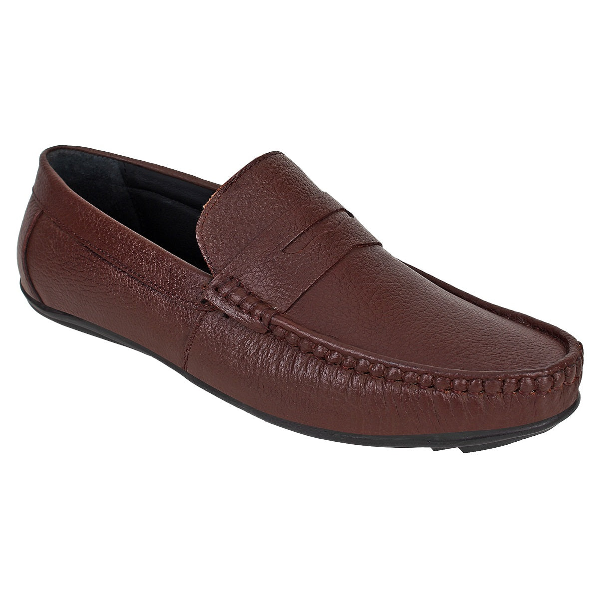 Brown Leather Loafers for Men - SeeandWear