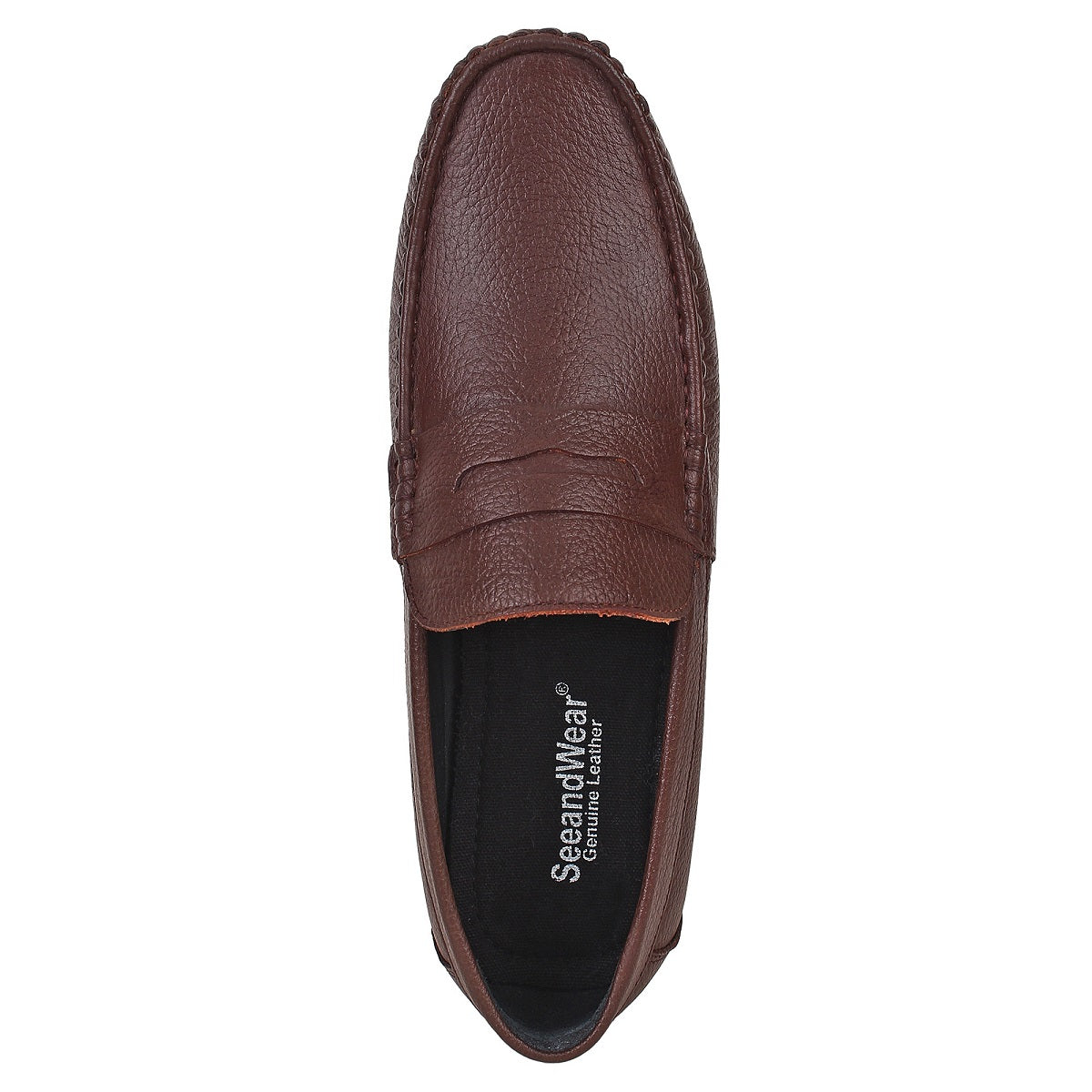Brown Leather Loafers for Men - SeeandWear