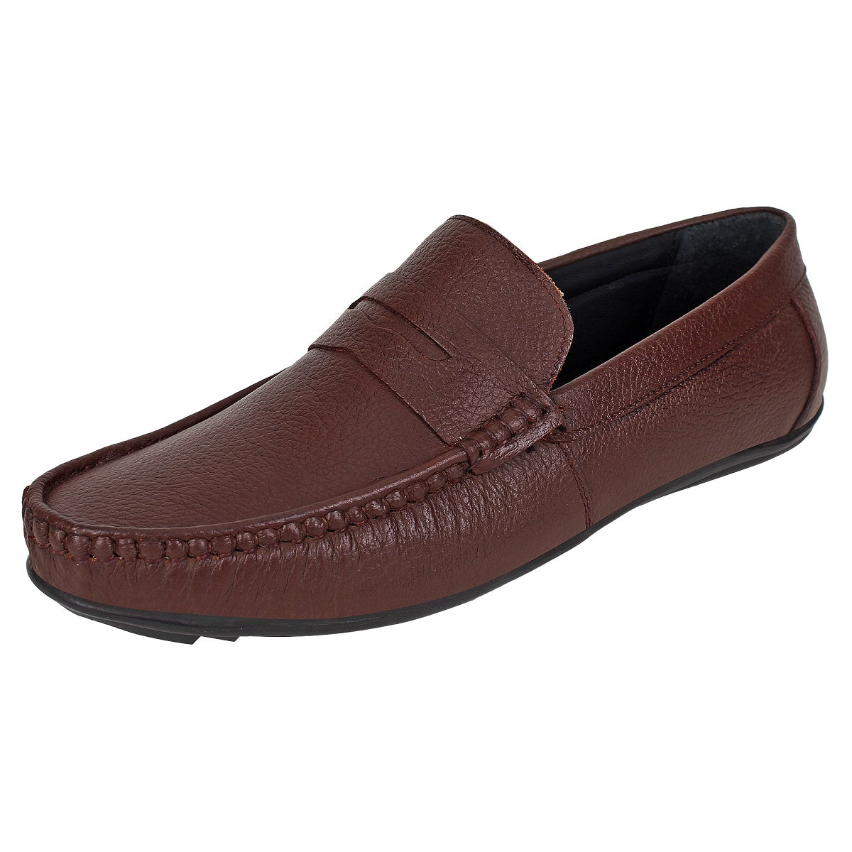 Brown Leather Loafers for Men - SeeandWear