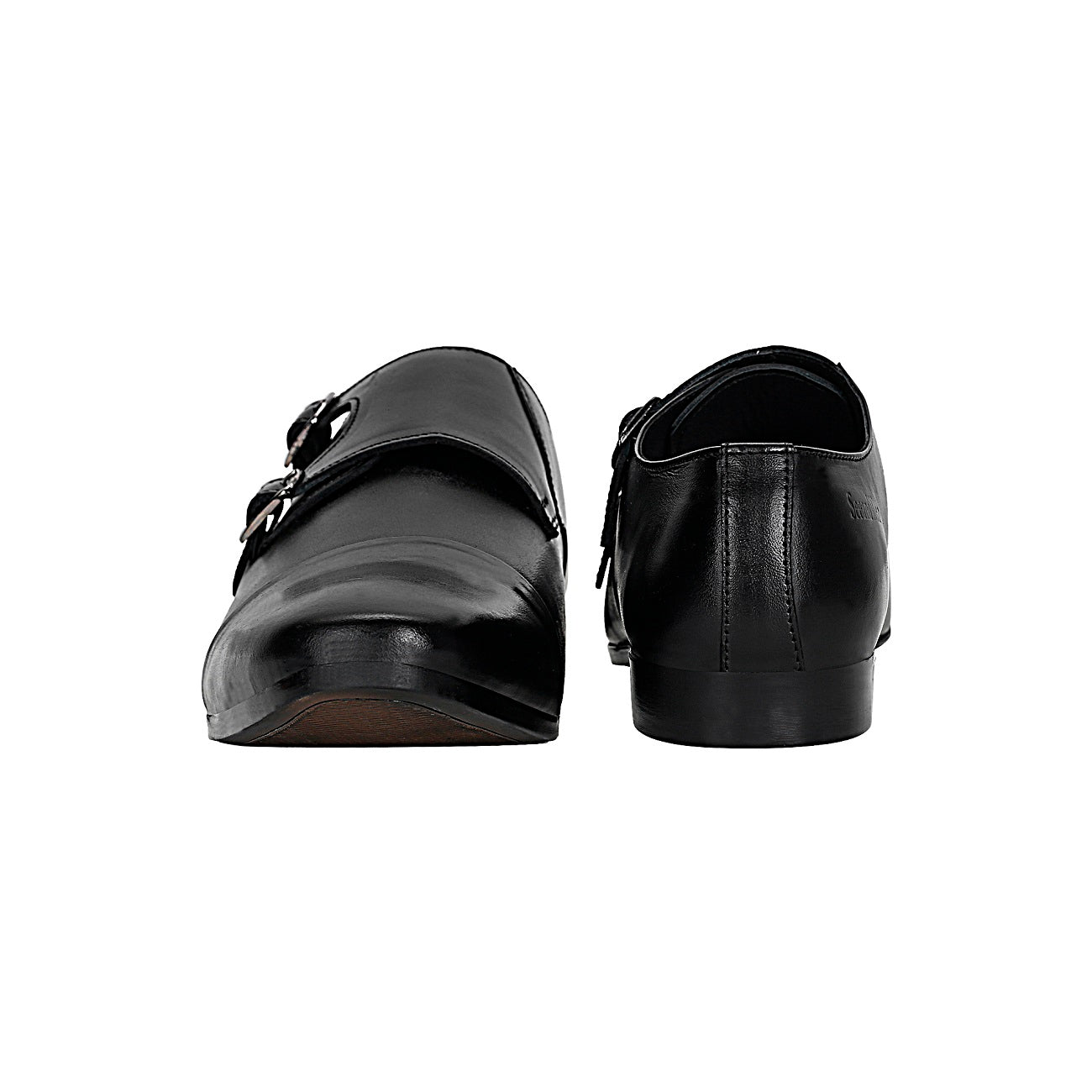 double monk strap shoes - SeeandWear