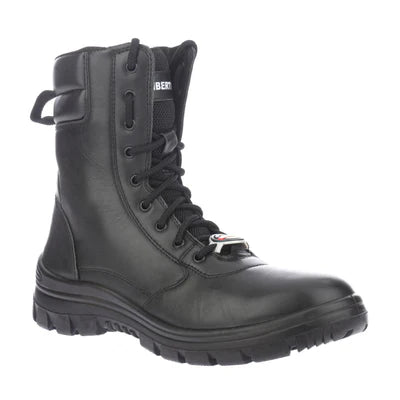 Warrior Genuine Leather Black Defence Jungle Boot for Men