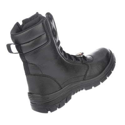Warrior Genuine Leather Black Defence Jungle Boot for Men
