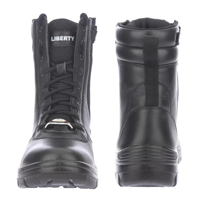 Warrior Genuine Leather Black Defence Jungle Boot for Men