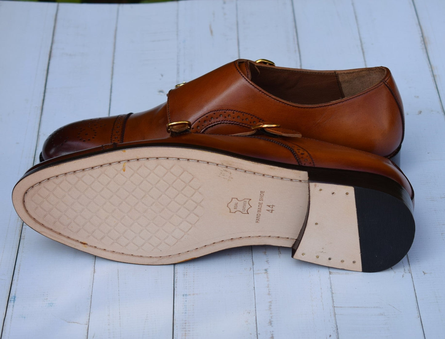 Adam Brogue Leather Shoes - SeeandWear