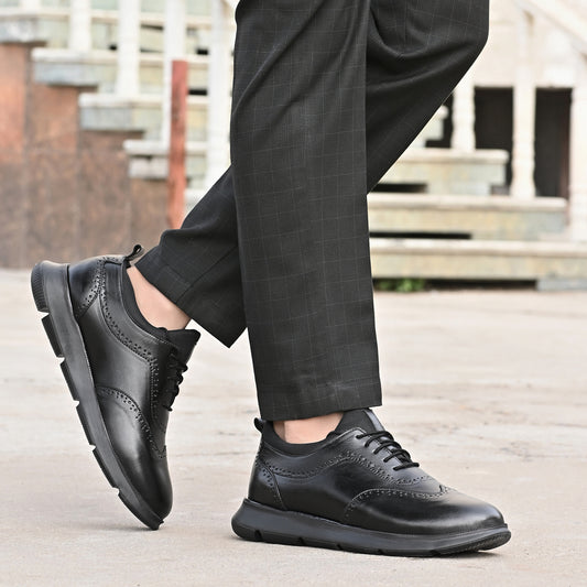 Pure Leather Formal Comfortable Phylon Sole Shoes For Men