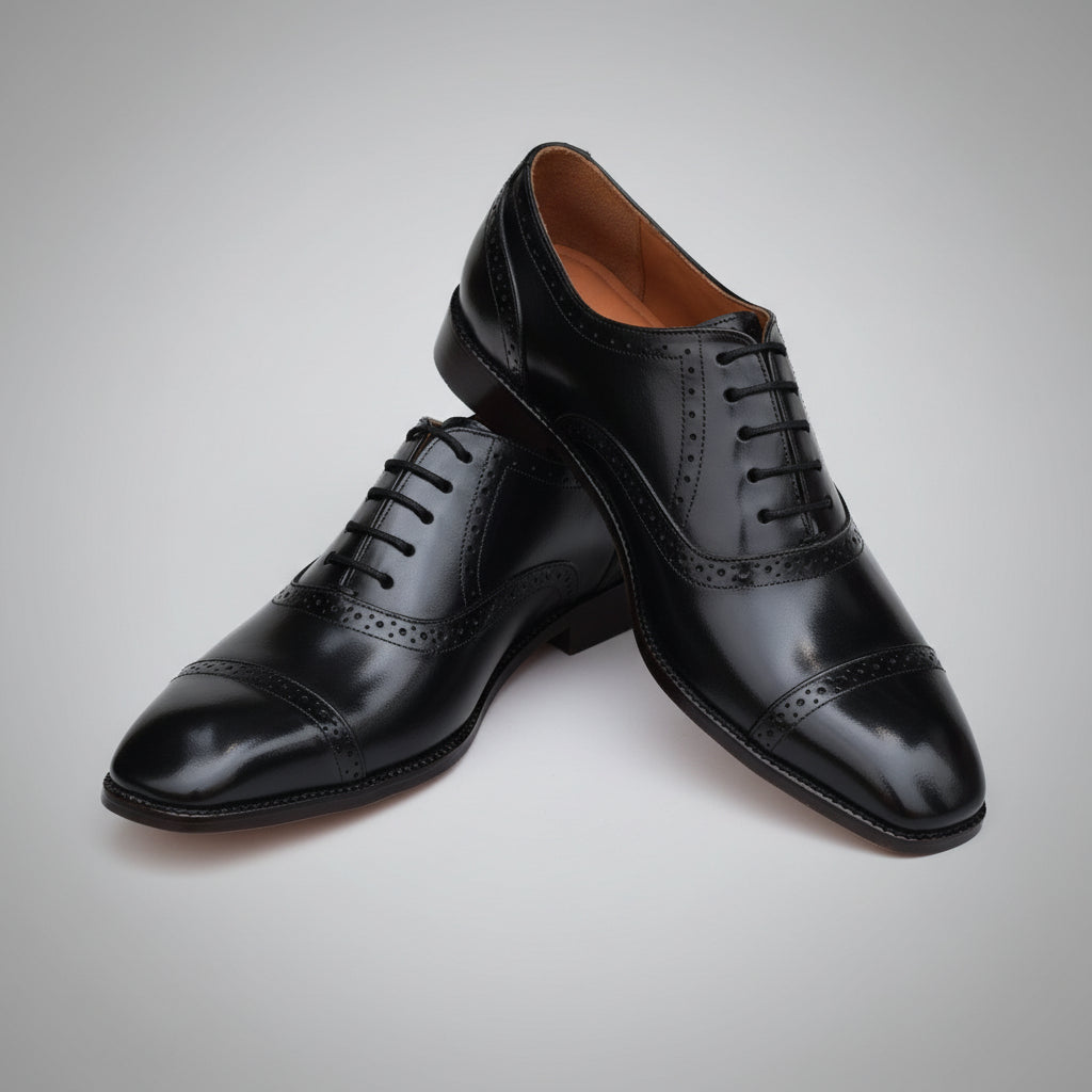 Robert Handmade Leather Brogue Shoes