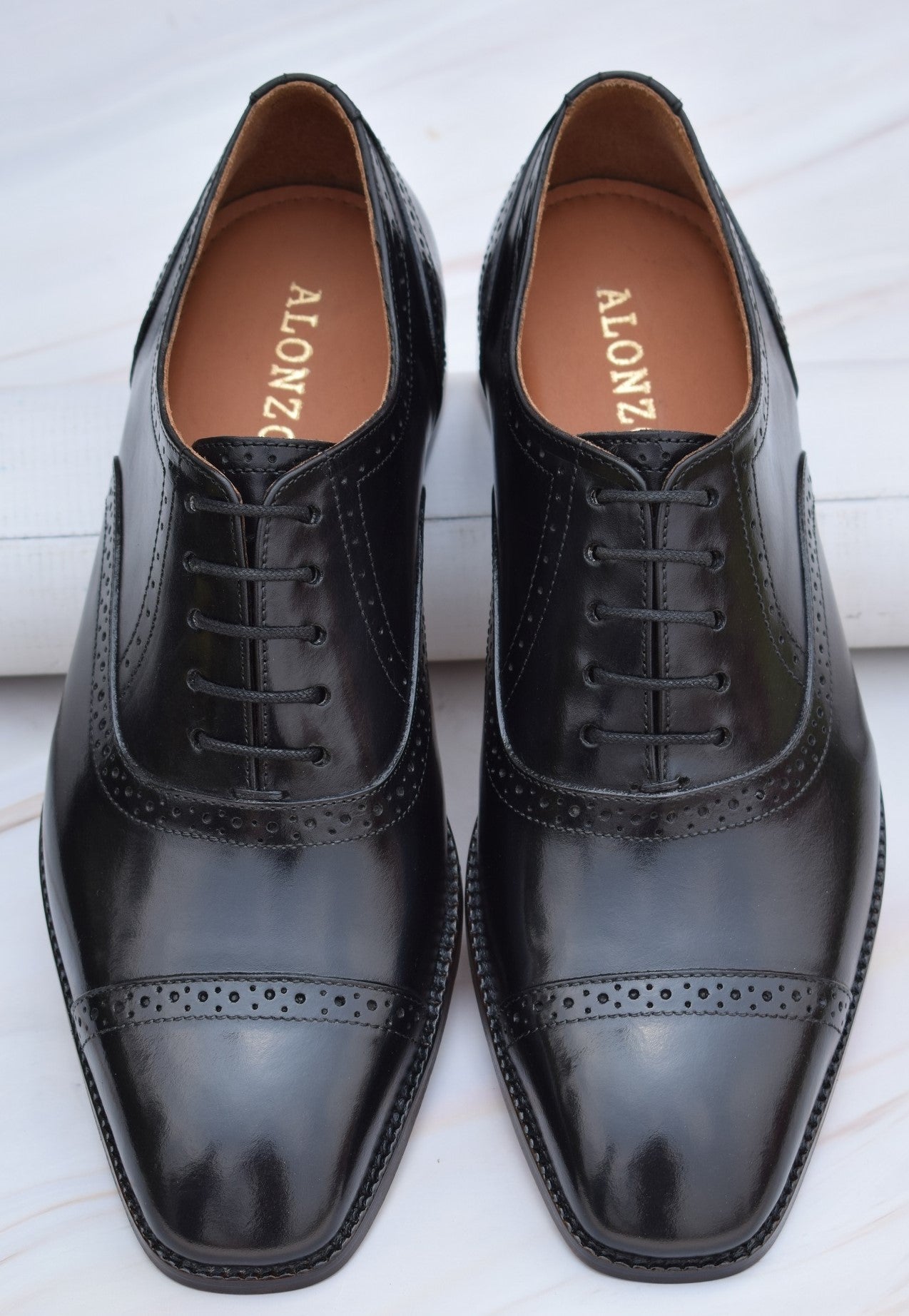 Robert Handmade Leather Brogue Shoes