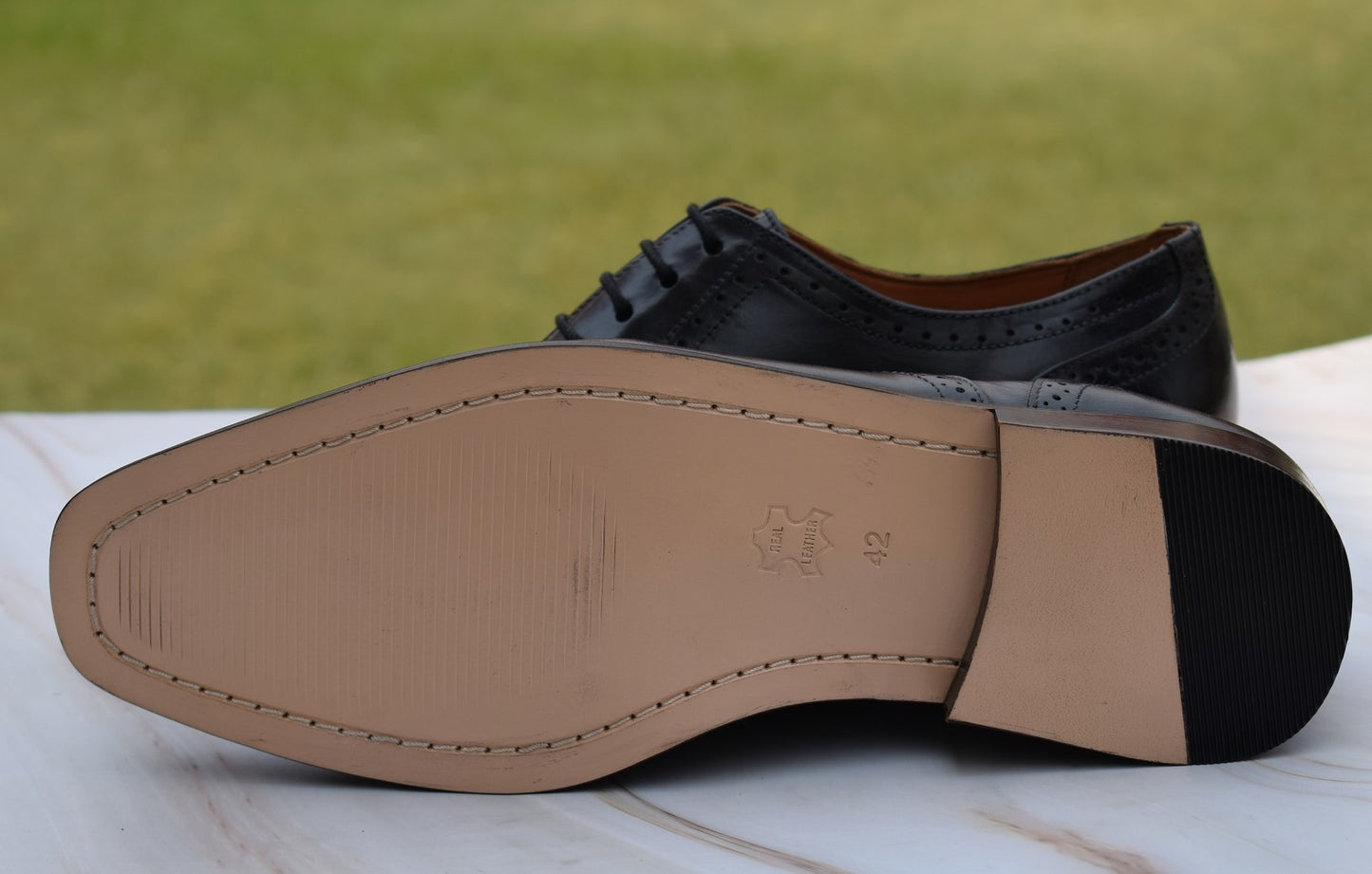 Robert Handmade Leather Brogue Shoes