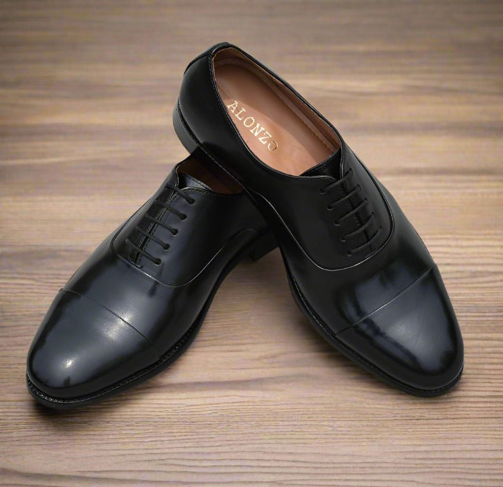 Kasper Oxford Leather Sole Shoes - SeeandWear