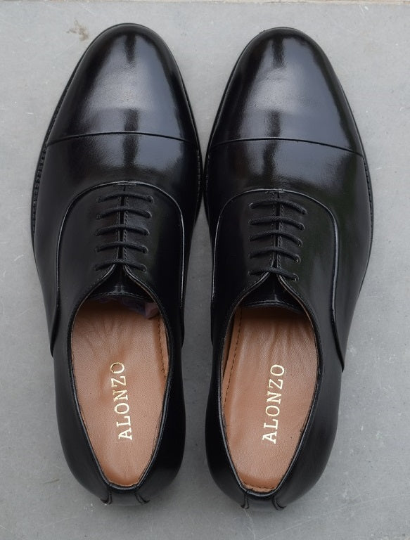 Kasper Oxford Leather Sole Shoes - SeeandWear