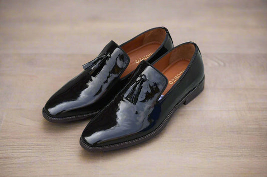 Adam Patent Slipon Shoes for Men