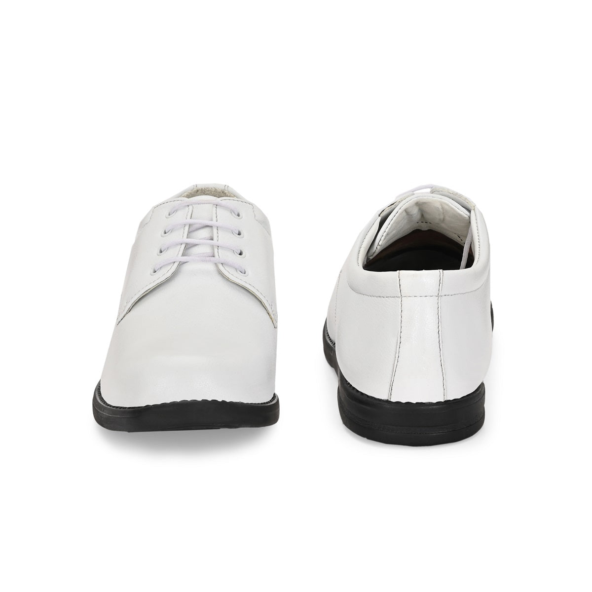 Navy Uniform Shoes White