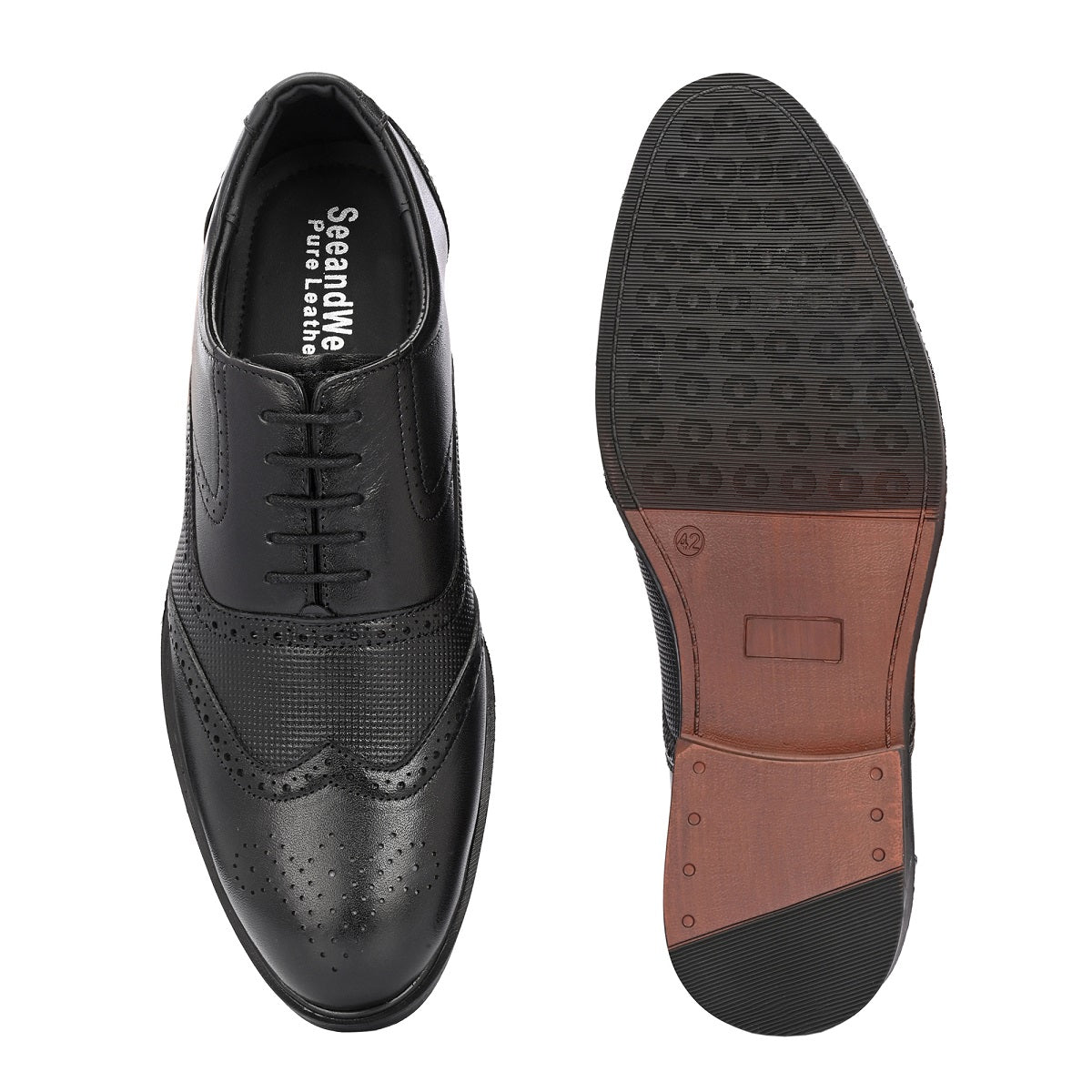 Brogue Leather Shoes For Men